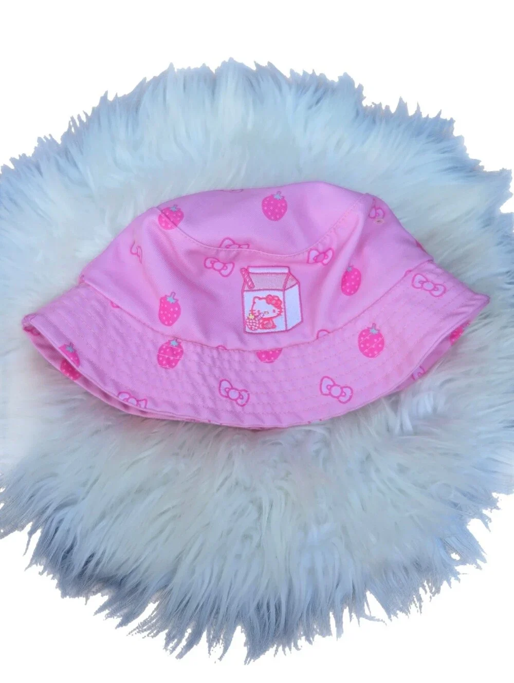 Hello Kitty Strawberry Bucket Hat